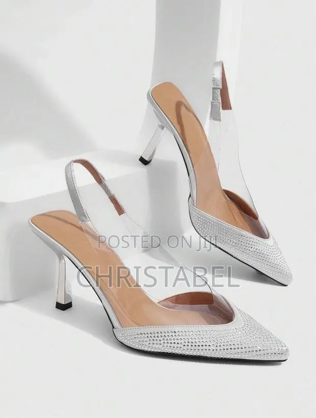 Ladies Silver Heel · Photo 1