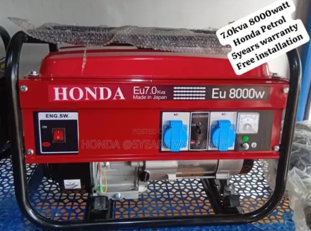 Power Horizon 7.0kva 8000watt Honda Generator Petrol 7.0kva · Photo 1