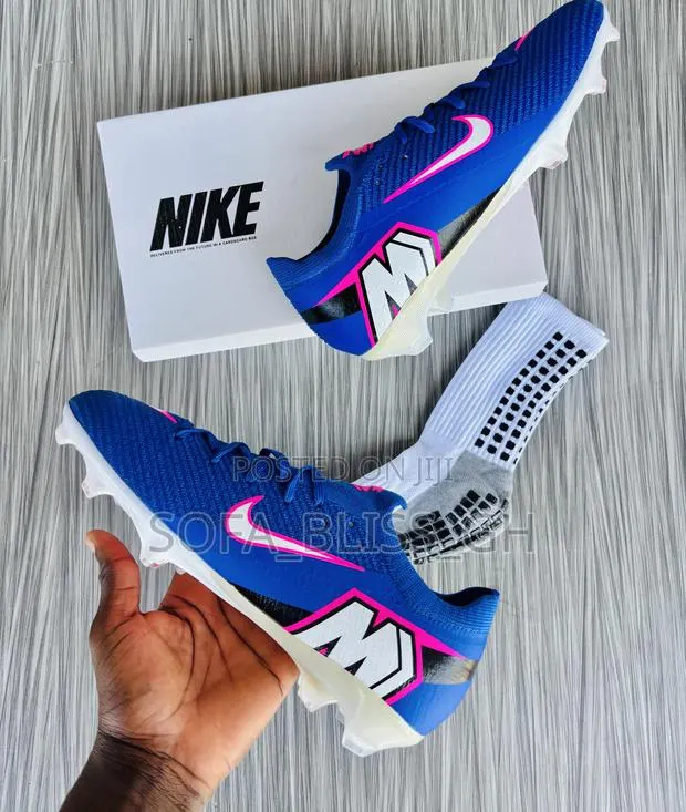 Nike Mercurial Vapor 16 Elite Fg – Blue · Photo 1