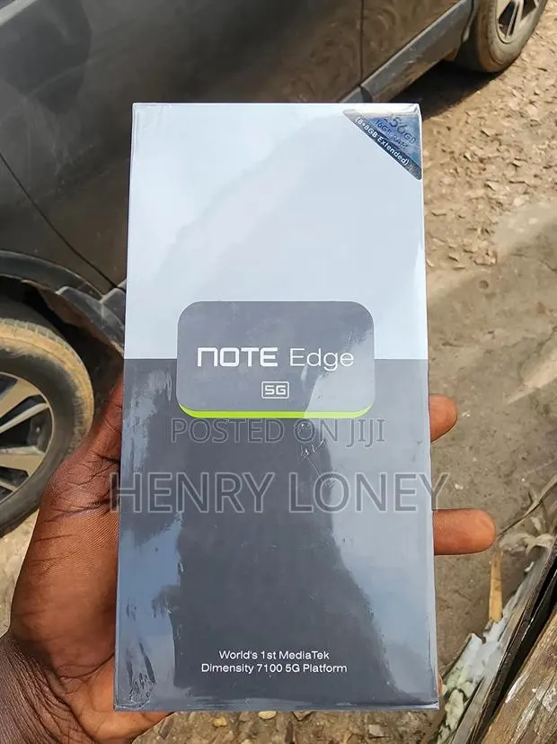 New Infinix Note Edge 256 GB Black · Photo 1