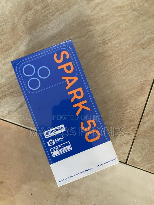 New Tecno Spark 50 128 GB Black · Photo 1