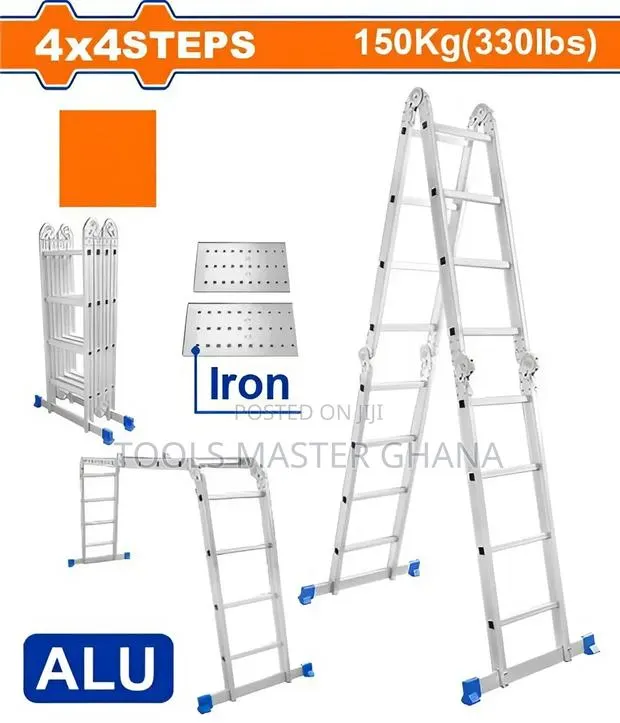 Multi-Purpose Aluminum Ladder # Wld7h44 · Photo 1