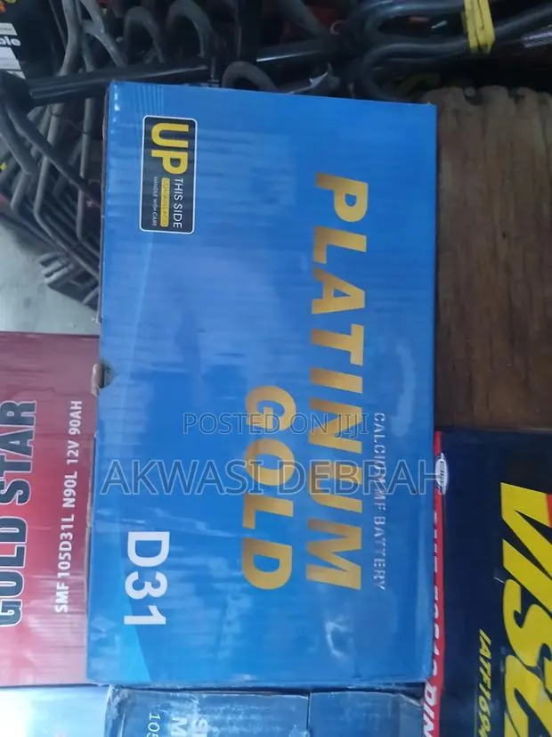 Original Platinum Gold 17plate 12v 90Ah · Photo 1
