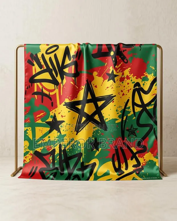 Ghana Jive Graffiti Scarf · Photo 1