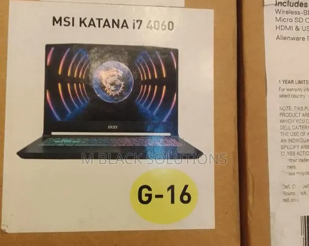 New Laptop MSI Katana 15 16GB Intel Core I7 SSD 1T · Photo 1