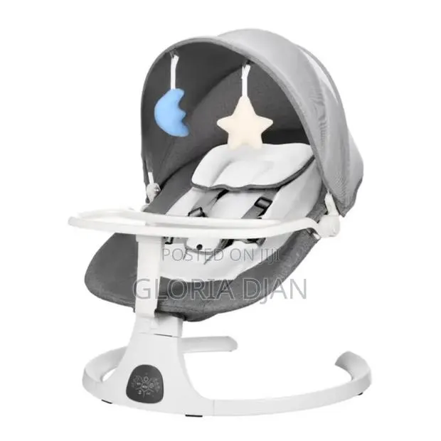 Baby Digital Swing Bed With Dinner Table · Photo 1