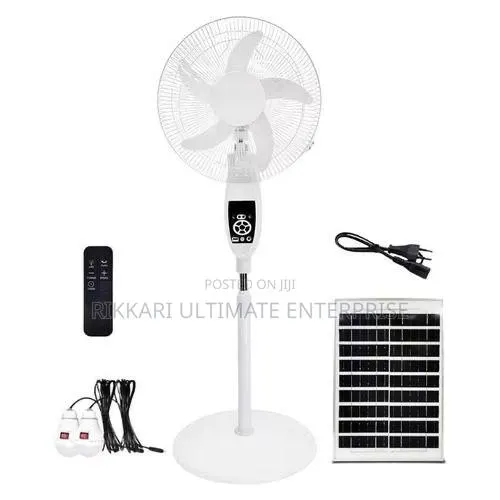 Solar Rechargeable Fan · Photo 1