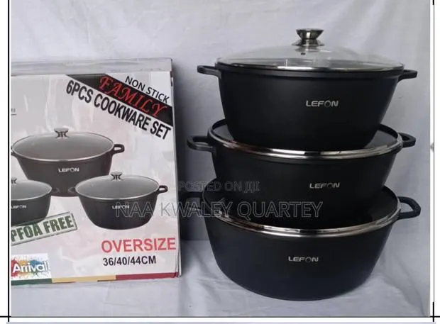 Lefon Extra Large Cooking Pots Set · Photo 1