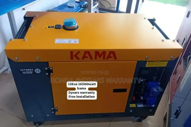 Empower Your Energy With Kama 15kva 16500watt Generator 15kv · Photo 1