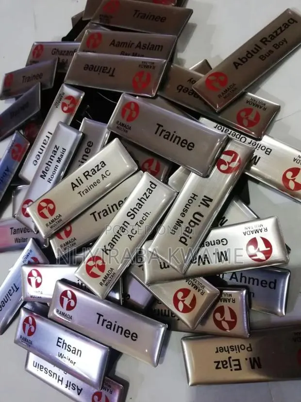 Name Tag/Office Tag · Photo 1