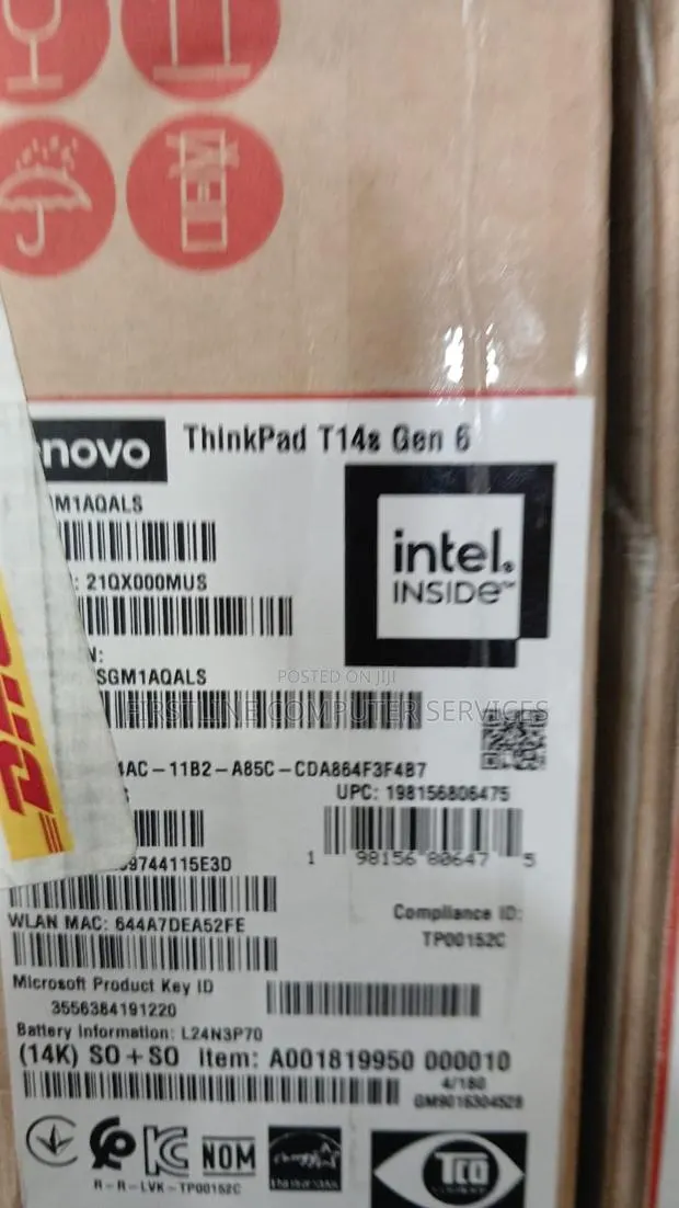 New Laptop Lenovo ThinkPad T14 32GB Intel Core Ultra 7 SSD 512GB · Photo 1