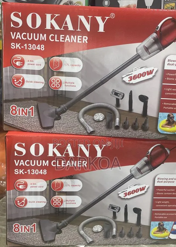 Sokany 8in1 Vacuum Cleaner 3600w · Photo 1