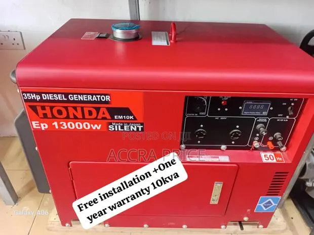 Finest Power Source 10kva Honda Diesel Generator 13000watt · Photo 1