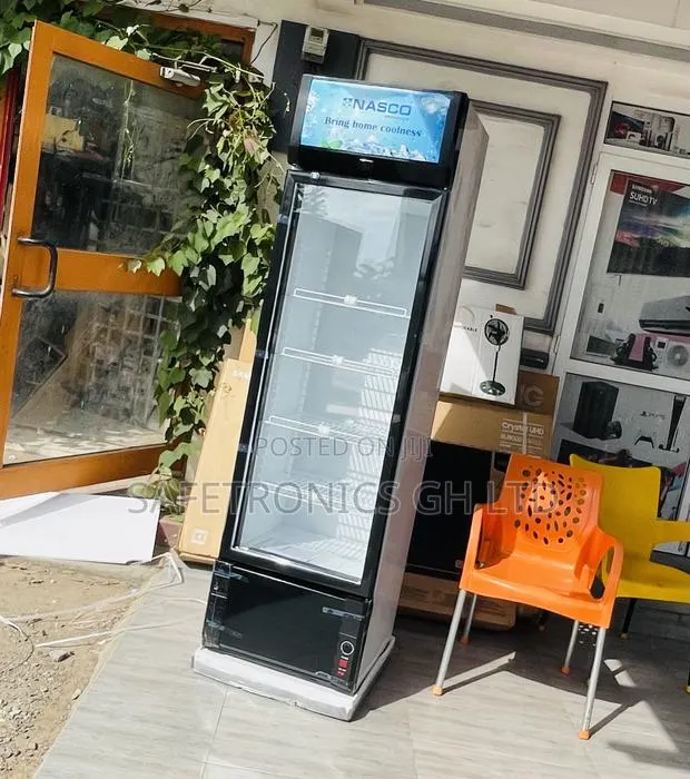 Durable Singledoor Nas400fl-1dr Glass Display Fridge · Photo 1
