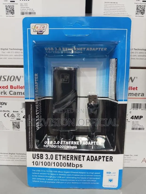 Usb to Ethernet Adaptor 10/100/1000 · Photo 1