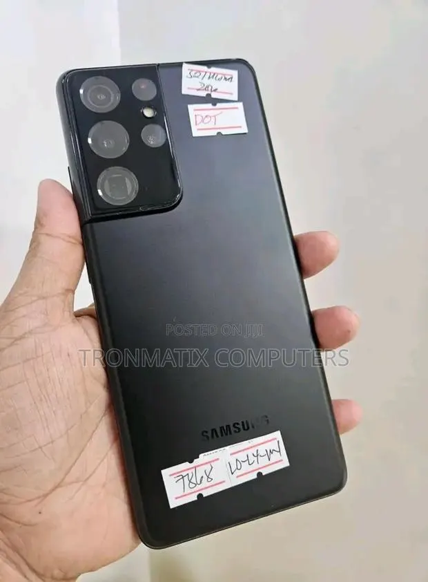 New Samsung Galaxy S21 Ultra 5G 256 GB Black · Photo 1