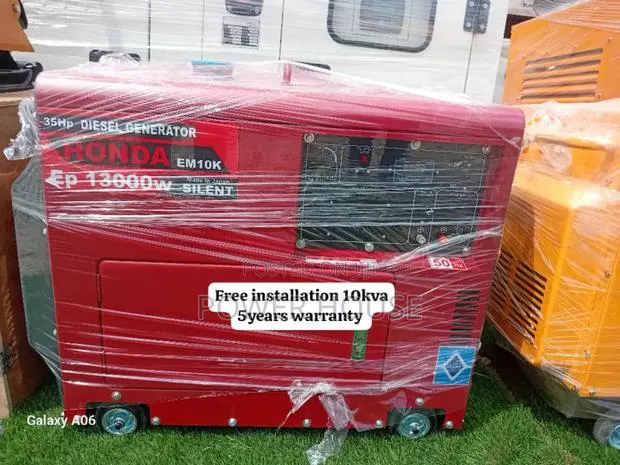 Halo Amp Diesel Generator Diesel 10kva Honda · Photo 1