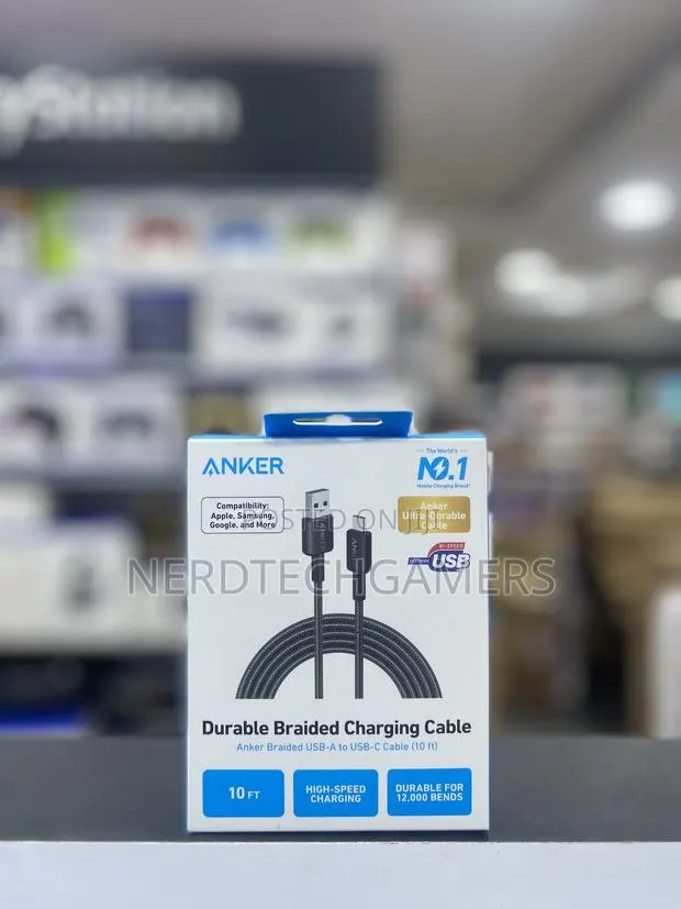 Anker USB-a to USB-C 10ft · Photo 1
