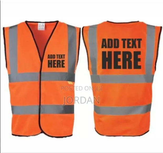 Reflective Vest With Your Own Printed Logo · Photo 1