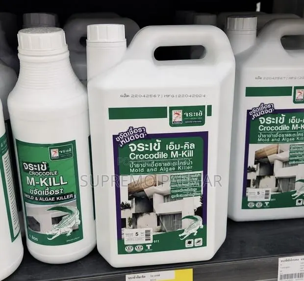 Crocodile M-Kill - Mold, Algae & Moisture Treatment for Concrete Walls · Photo 1