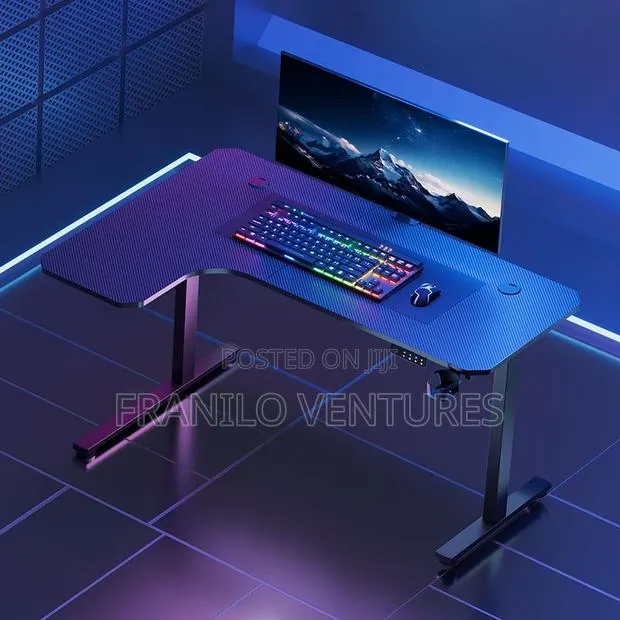 160cm L - Shaped Electric Adjustable/ Standing Desk · Photo 1