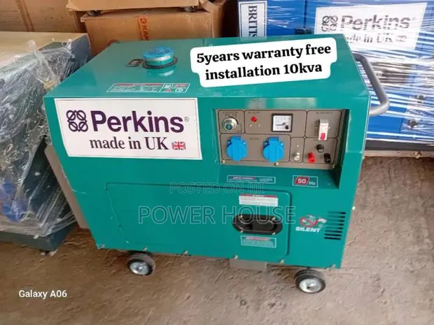 Bravo Source 10kva 13000watts Perkins Diesel Generator · Photo 1