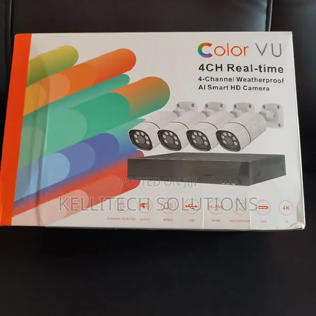 4-Channel Full Colour 5MP NVR CCTV Kits · Photo 1