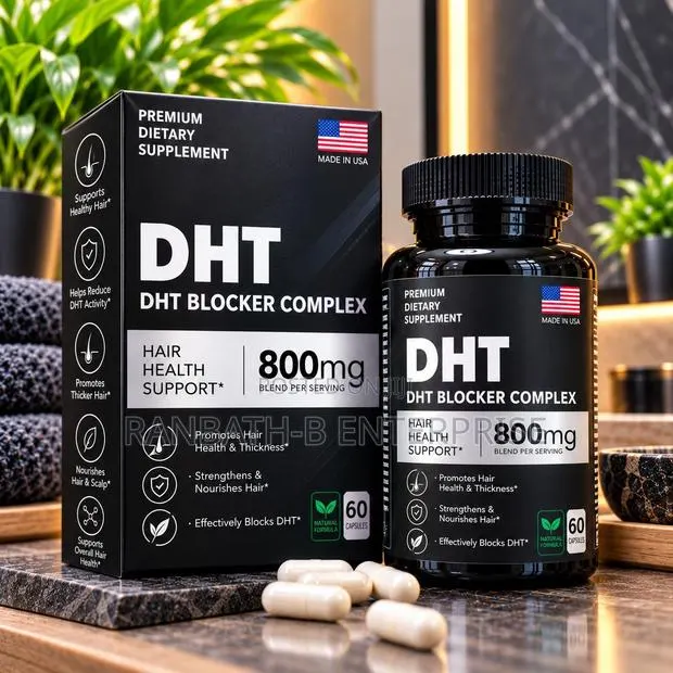 DHT Blocker Complex 800mg Dietary Supplement – 60 Capsules · Photo 1