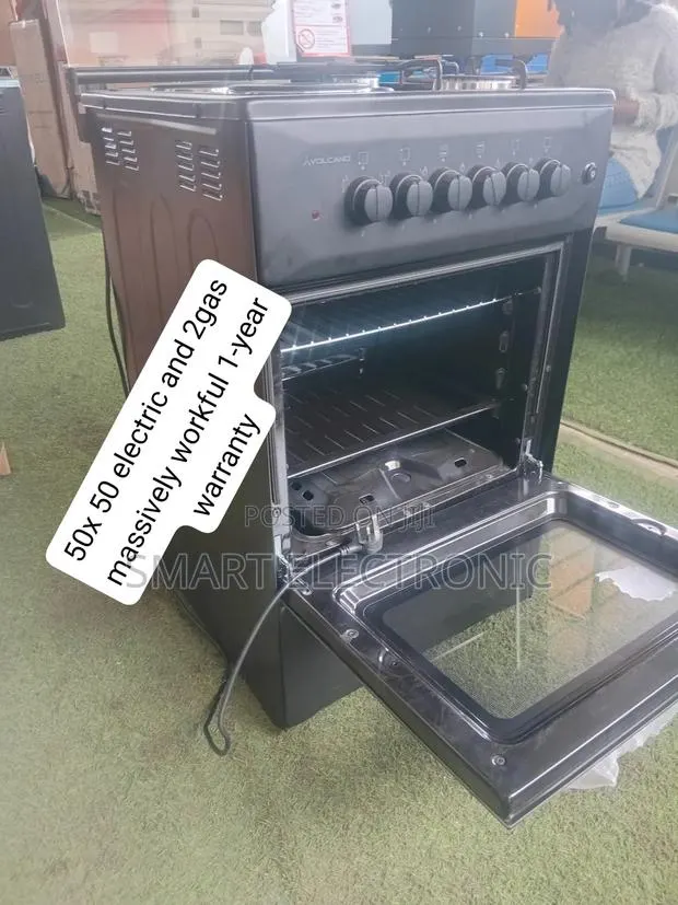 Volcano 6Burner Gas Range Cooker Stylish Design Powerful Performance · Photo 1