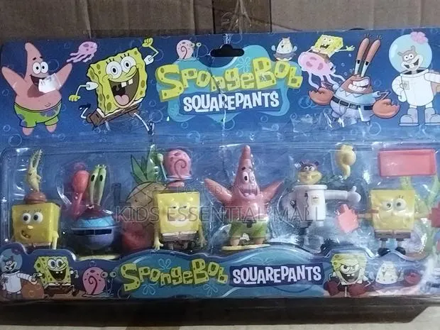 Sponge Bob Square Pant Action Figures Set for Kids · Photo 4