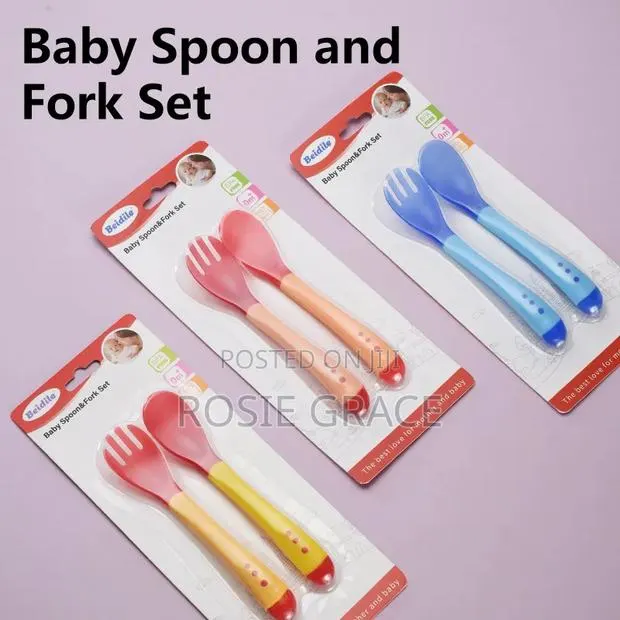 Silicone Spoon and Fork Set · Photo 3
