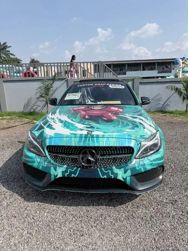 Mercedes-Benz C43 4Matic Sedan AWD (3.0L V6 9AM) 2018 Blue · Photo 1