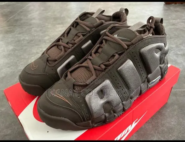 Nike Air More Uptempo “Brown” Sneakers · Photo 1