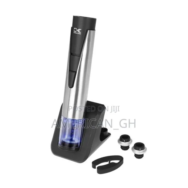 Kalorik 2-in-1 Wine Opener and Preserver, Stainless Steel · Photo 1