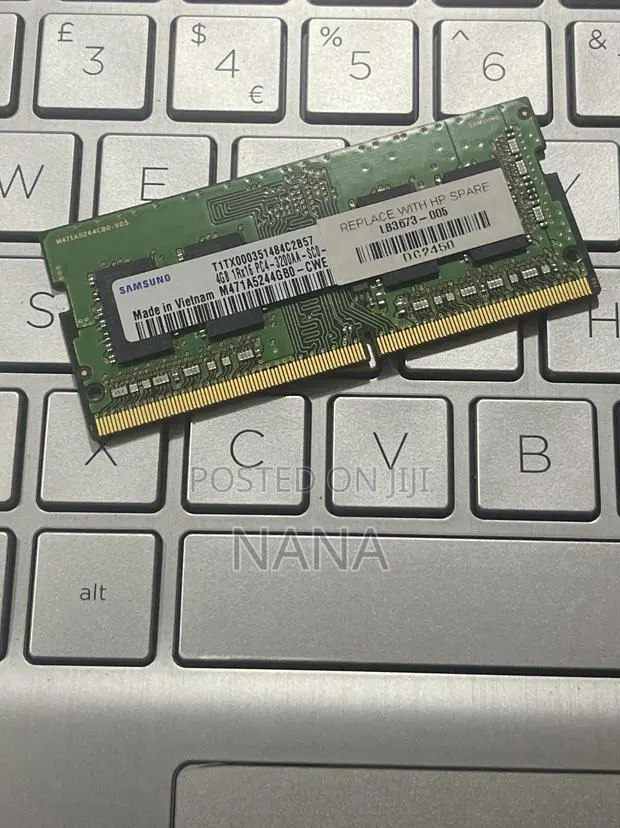 Laptop Ram Sodimm Ddr4 3200mhz Speed 4gb · Photo 1