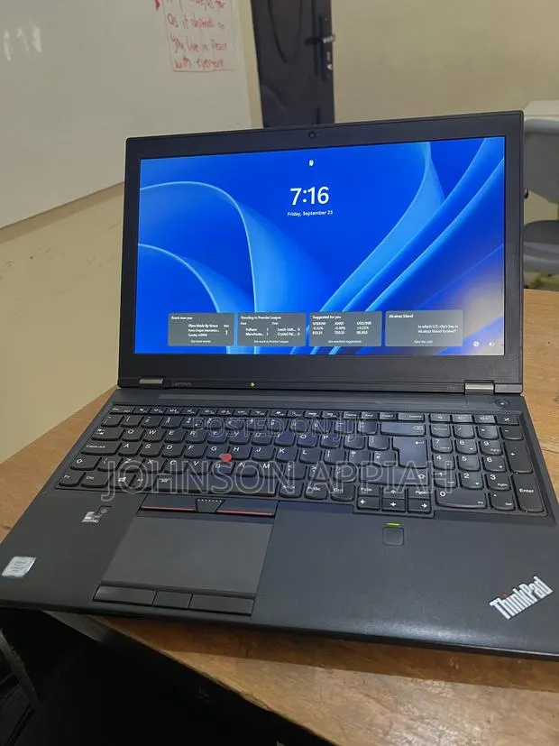 Laptop Lenovo ThinkPad P50 16GB Intel Core i7 SSD 256GB · Photo 1