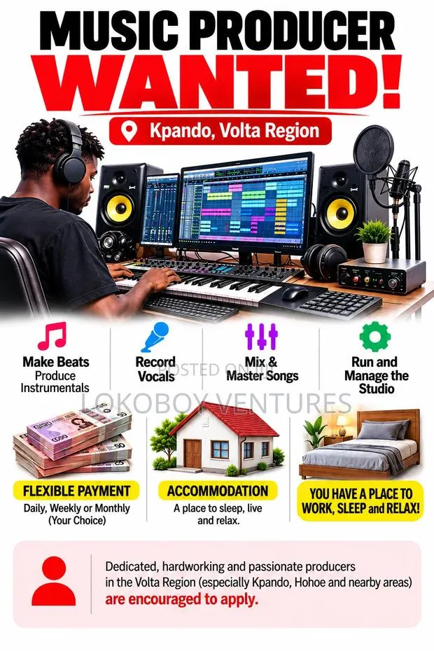 Music Producer Wanted · Photo 1