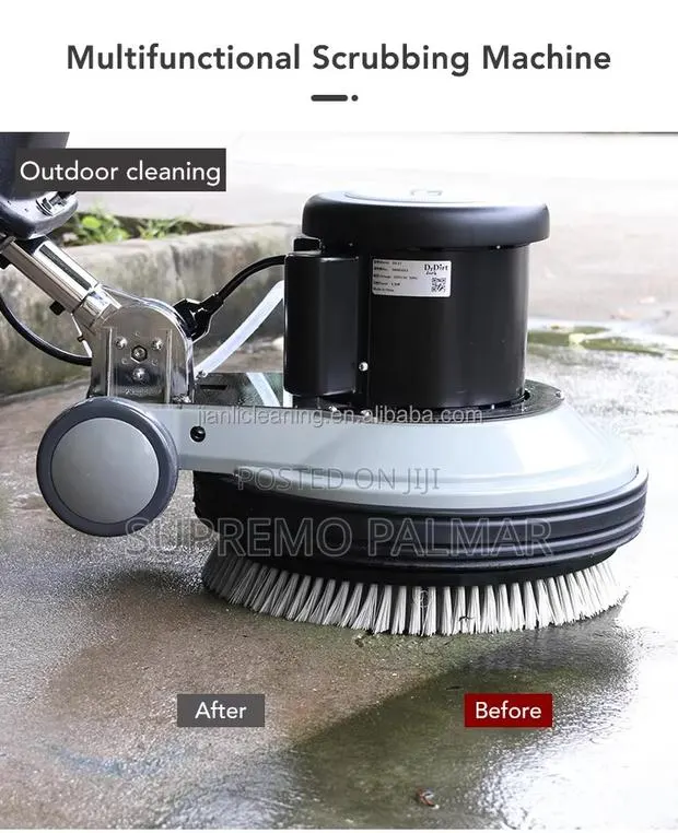 Heavy Duty Floor Buffer 1500W – Electric Scrubber Carpet Cleaner · Photo 2