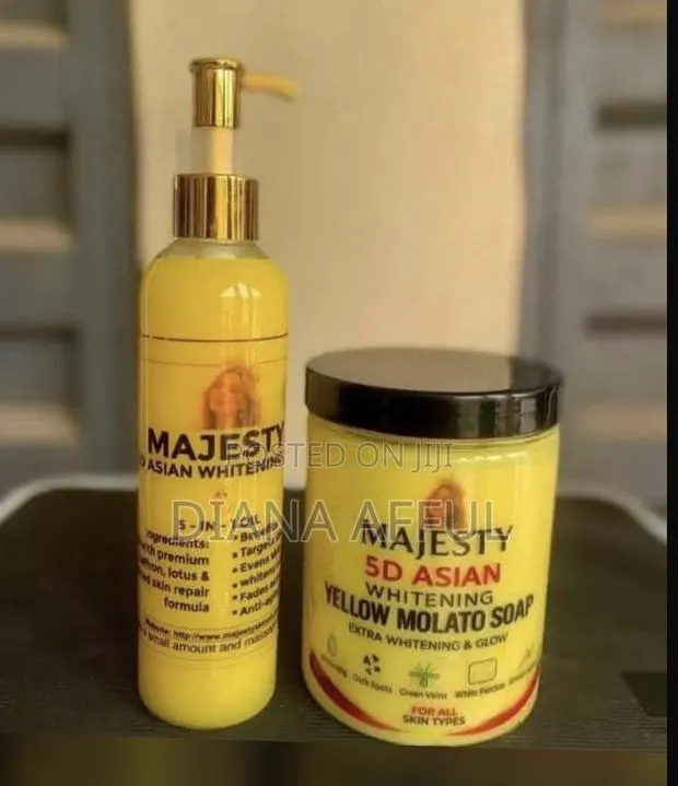Majesty 5D Whitening Soap and Body Oil · Photo 1