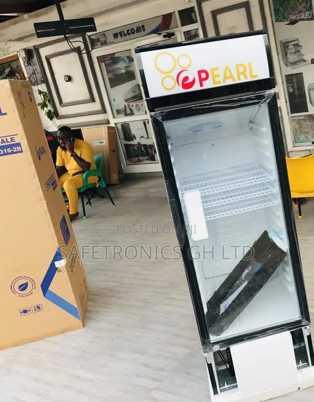 New Arrival 400 Liters Display Pearl PVC-424 Glass Fridge · Photo 1