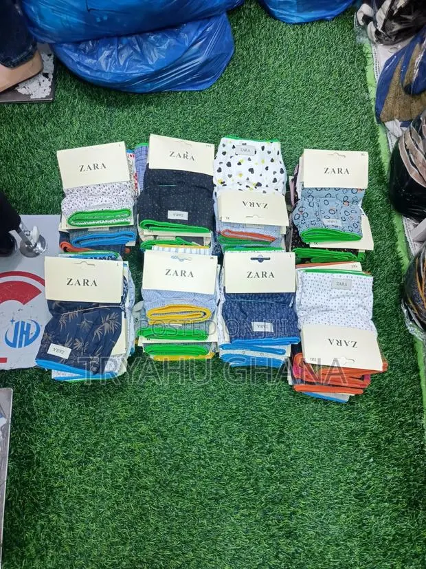 Purchase Now Quality Zara Men's Boxer Shorts 10 Pieces for Sale · Photo 1