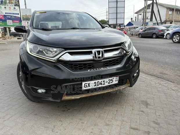 Honda CR-V EX-L 4dr SUV AWD (1.5L 4cyl CVT) 2017 Black · Photo 1