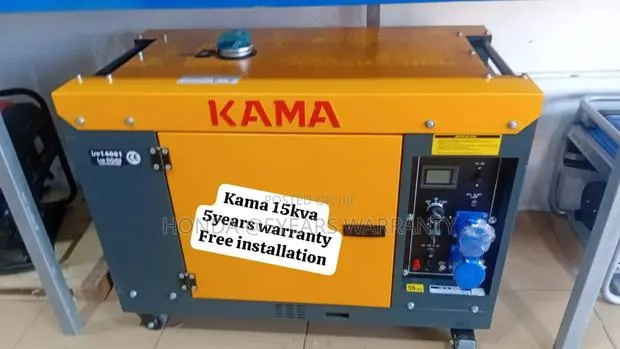 Fuel Efficient Generator Kama 15kva 16500wax Diesel 15kva · Photo 1