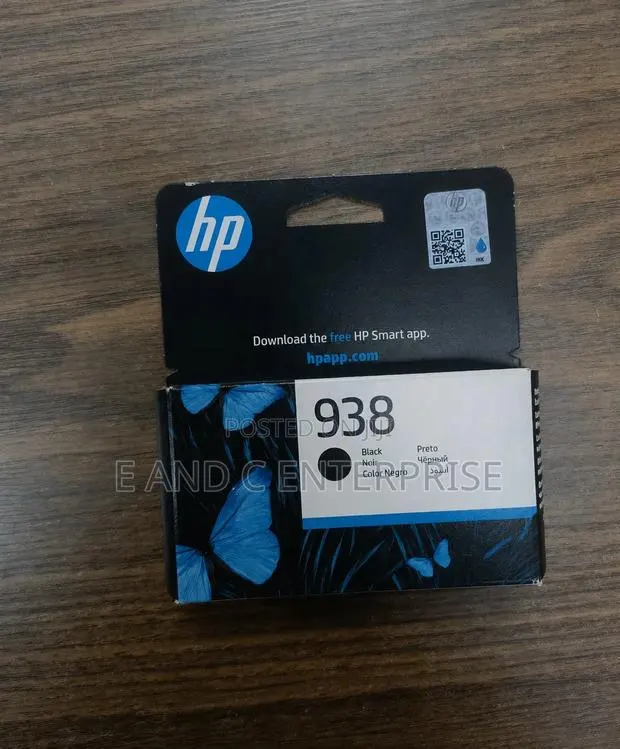 Hp 938 Ink Black Cartridge · Photo 1