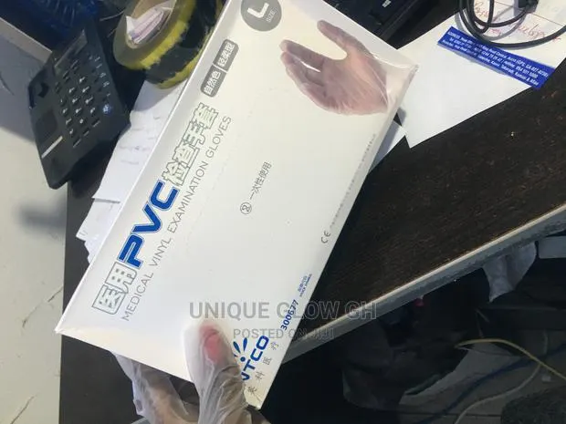 Powder Free Vinyl Disposable Gloves · Photo 1
