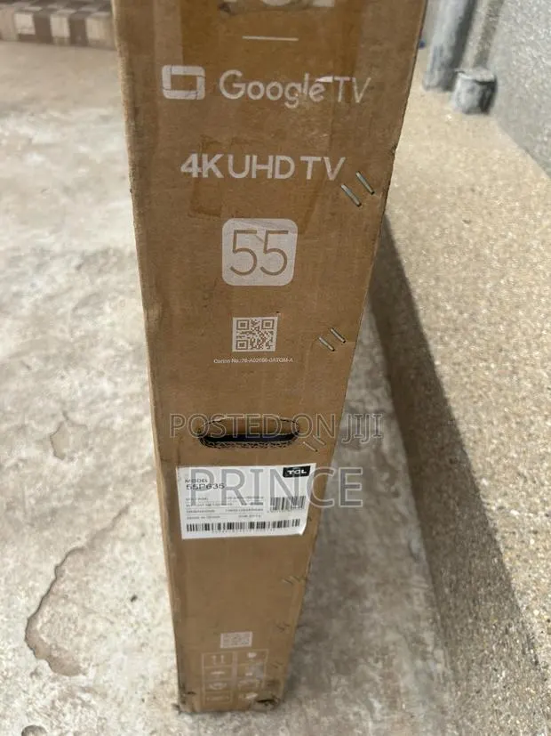 TCL 55" Inches HDR Google Smart TV - Black · Photo 1