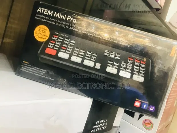 Safety Design ATEM Mini Pro4-Channel Live Stream · Photo 1