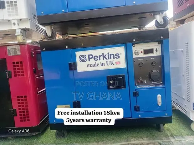 Perkins 18kVA Diesel Generator – Silent Key Start UK Engine18kva · Photo 1