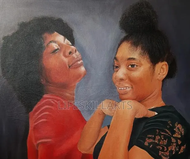 Beautiful Portrait Painting Arts · Photo 1