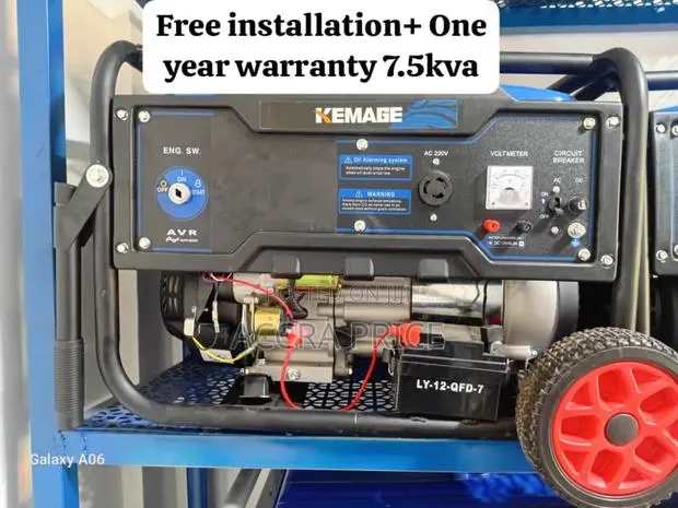 Power You Can Count on 7.5kva Kemage Petrol Generator 8.5kw · Photo 1